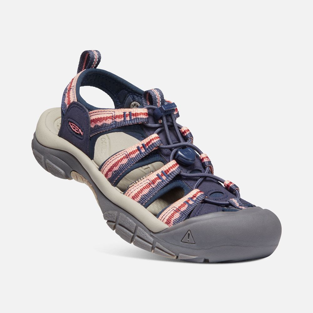 Keen Sandaal Dames Donker Blauw/Grijs - Newport H2 - 10684-VDLI